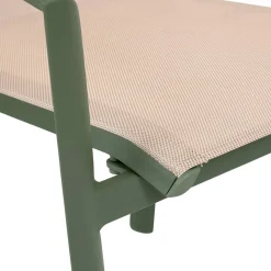 Fauteuil de jardin AXANT Lin / Vert laurier