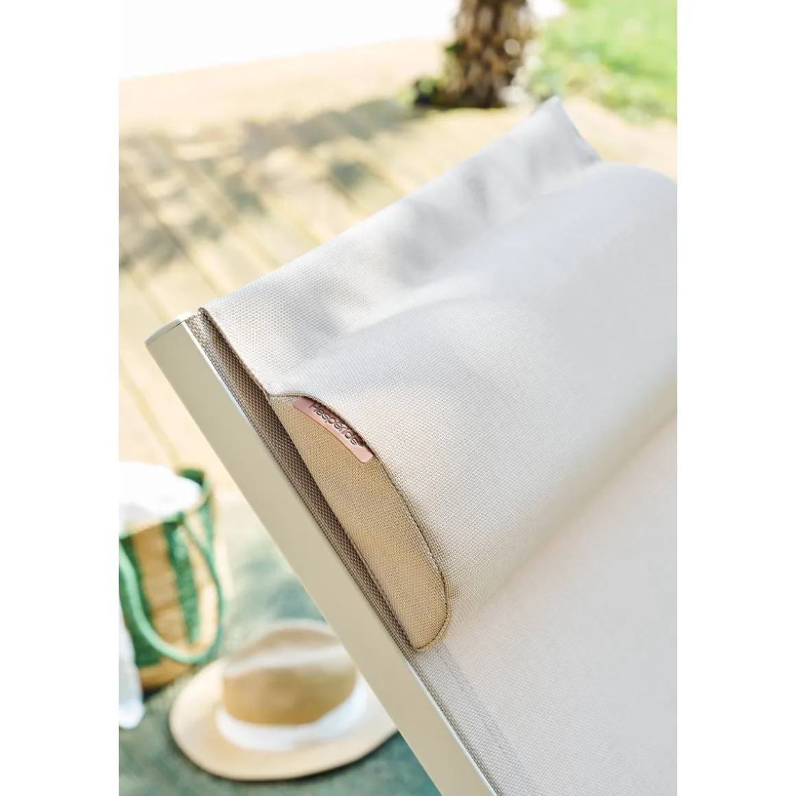 Fauteuil de jardin DECIMA Lin / Argile