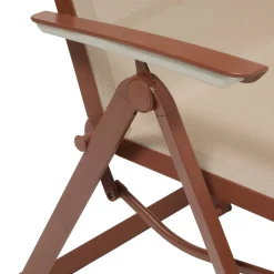 Fauteuil de jardin DECIMA Lin / Acajou