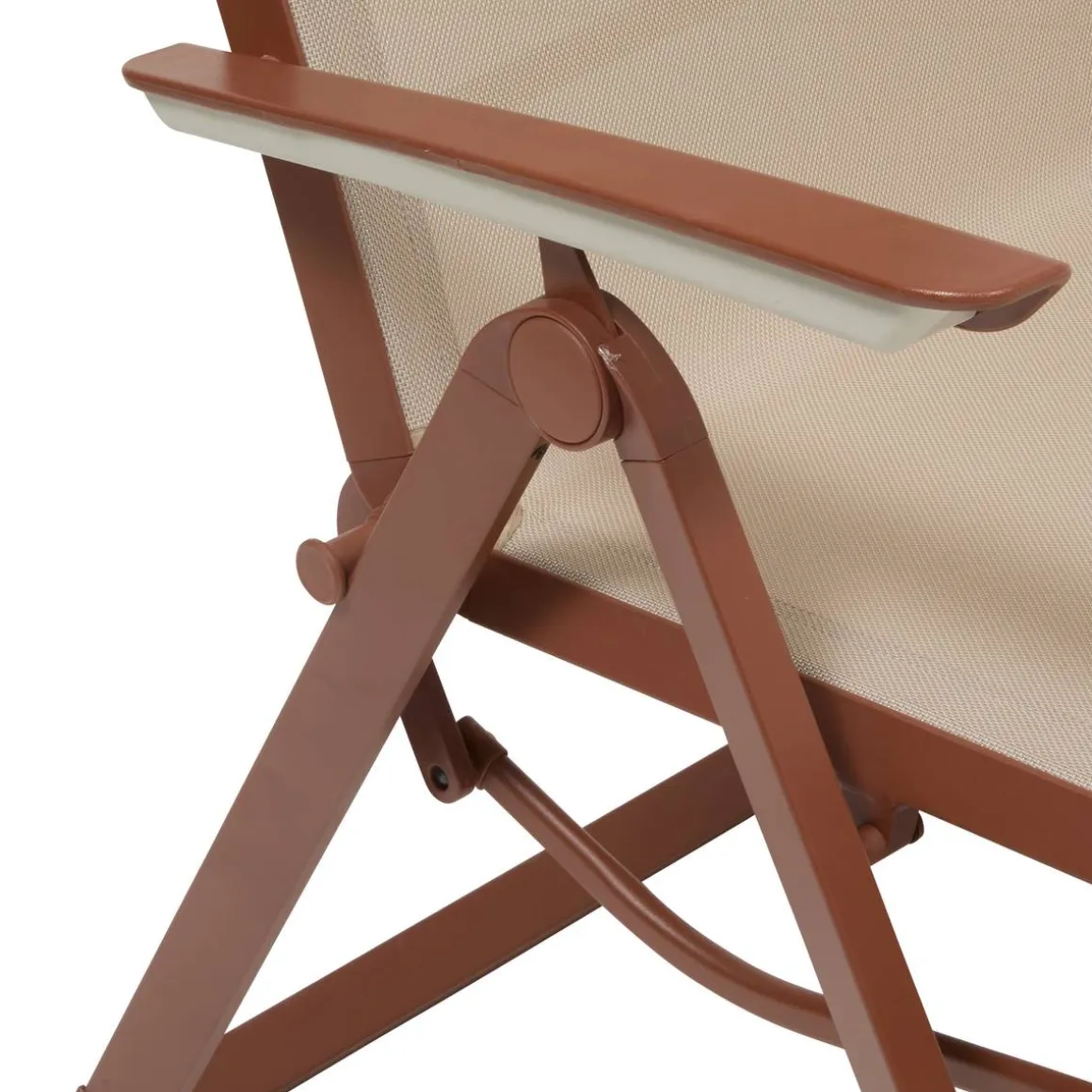 Fauteuil de jardin DECIMA Lin / Acajou