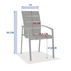 Fauteuil de jardin DIESE Badiane / Café