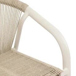 Fauteuil de jardin empilable RIU Argile & Beige