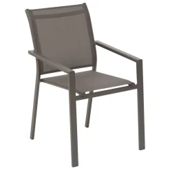 Fauteuil de jardin empilable ESSENTIA Wengé / Praline