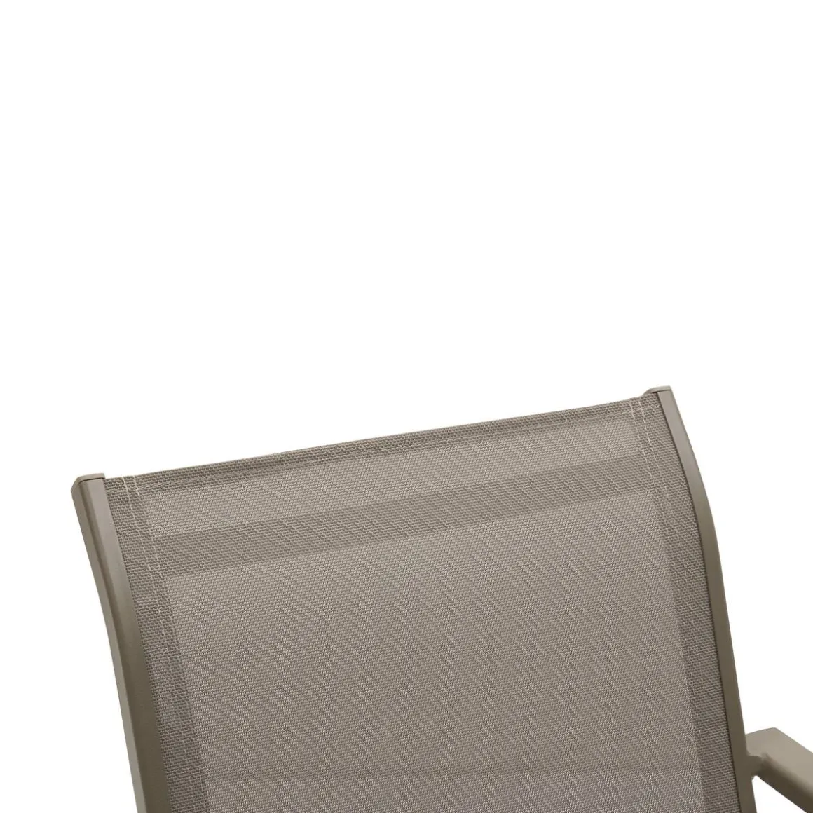 Fauteuil de jardin empilable ESSENTIA Noisette / Café