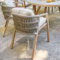 Fauteuil de jardin MYLORE Beige / Honey
