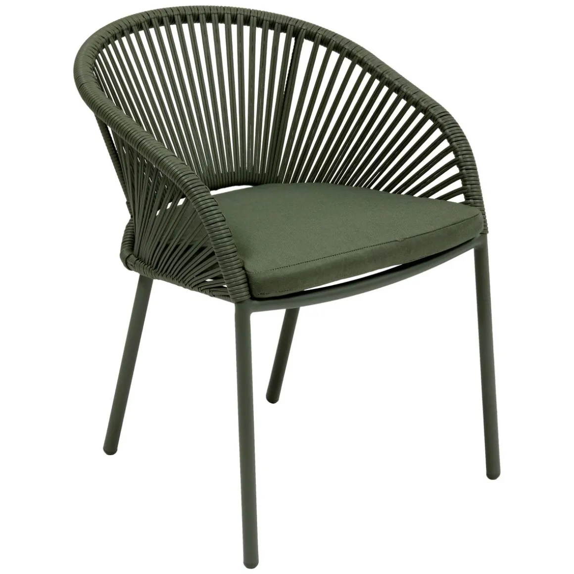 Fauteuil de jardin ORYON Vert laurier