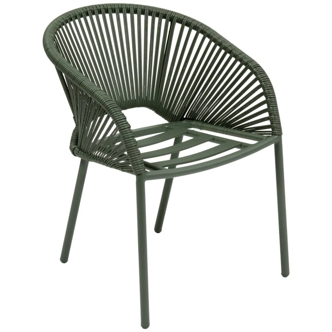 Fauteuil de jardin ORYON Vert laurier