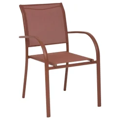 Fauteuil de jardin PIAZZA Acajou