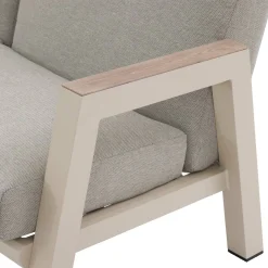 Fauteuil de salon de jardin AXIOME Argile