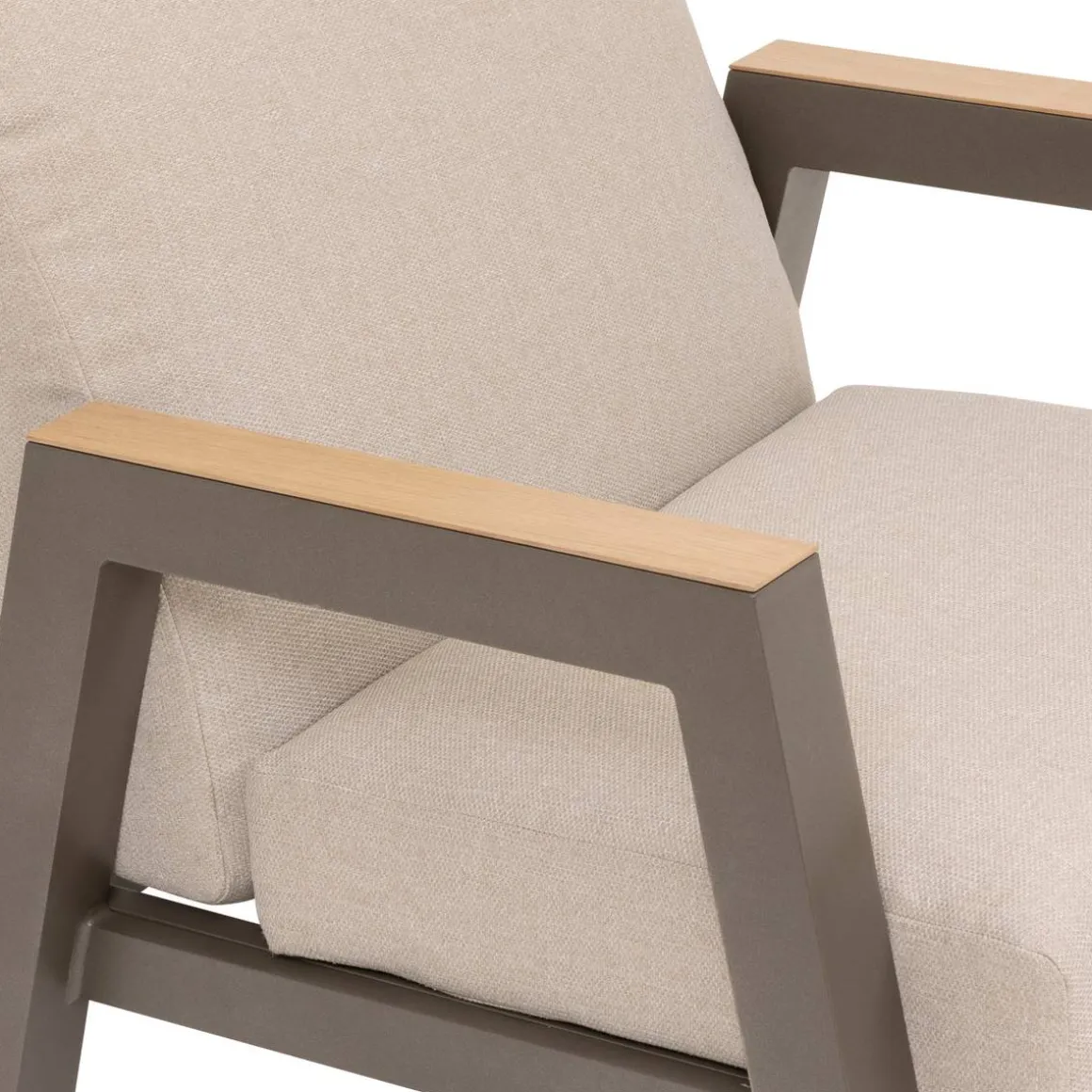 Fauteuil de salon de jardin AXIOME Praline