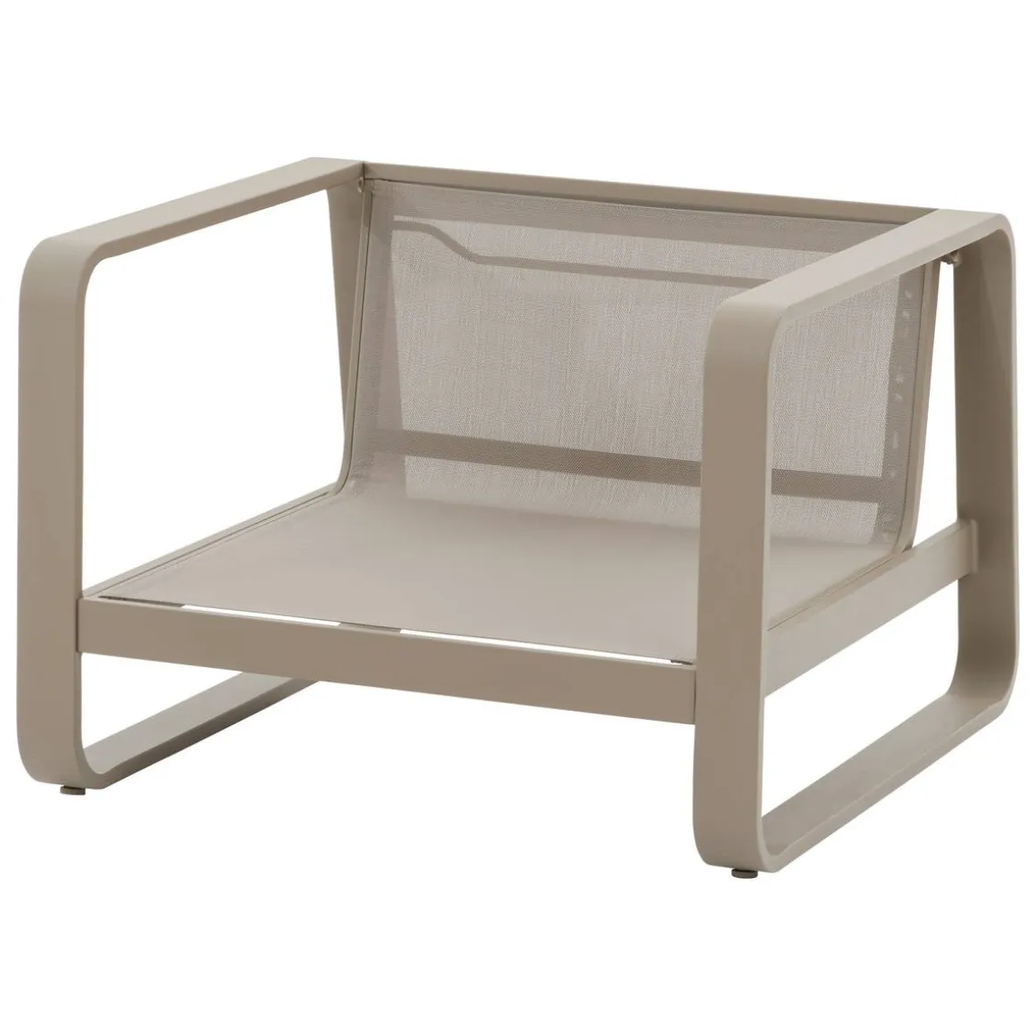 Fauteuil de salon de jardin DOMILLY Café