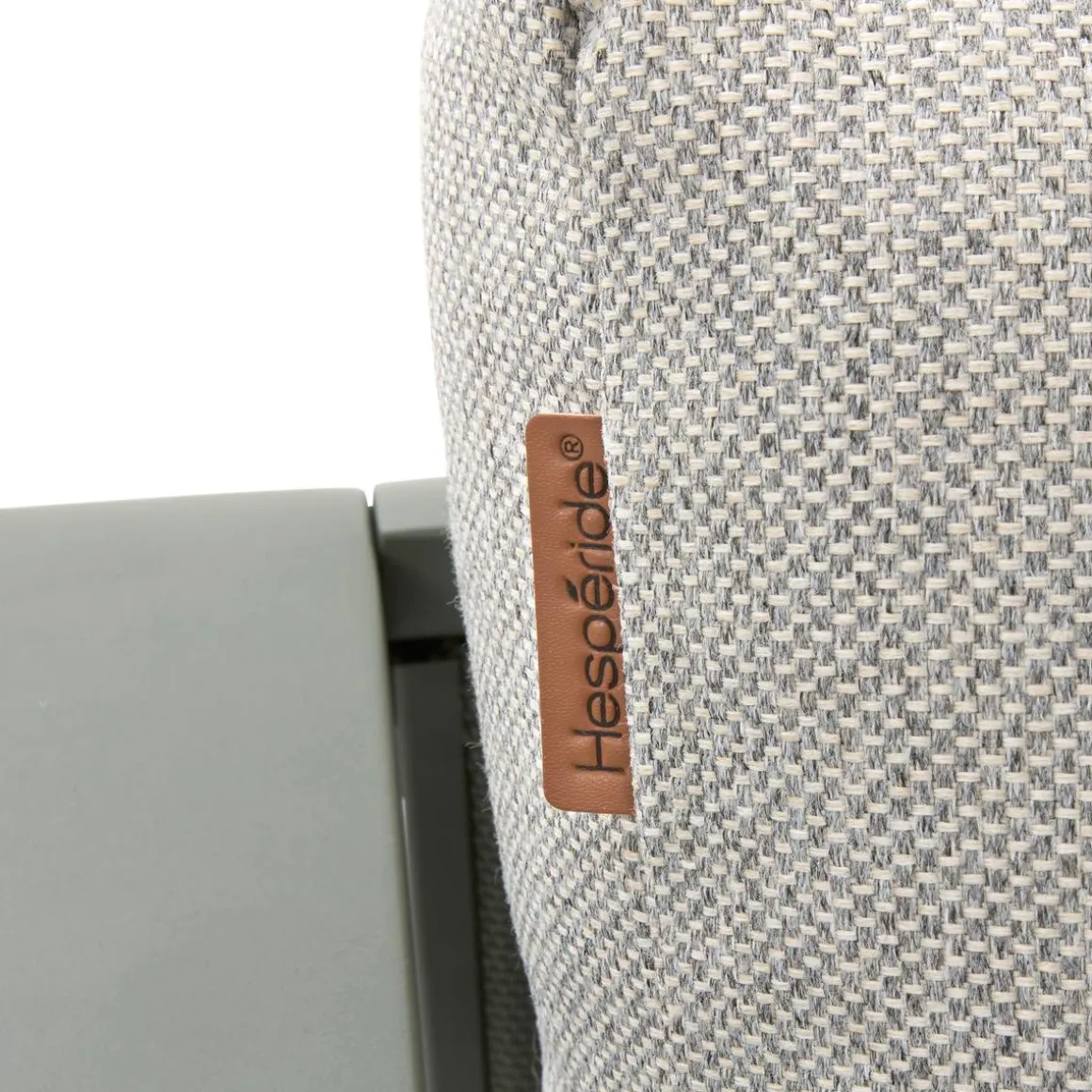 Fauteuil de salon de jardin DOMILLY Beige / Vert laurier