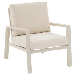 Fauteuil de salon de jardin LUZANE Argile