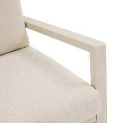 Fauteuil de salon de jardin LUZANE Argile