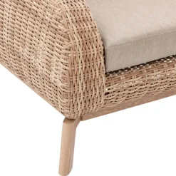 Fauteuil de salon de jardin MANISSA Beige