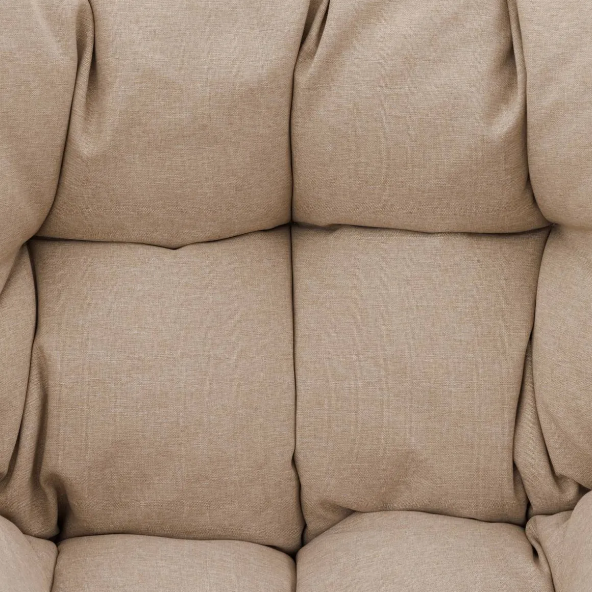 Fauteuil de salon de jardin MELOANE Beige