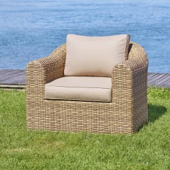 Fauteuil de salon de jardin MOORÉA Savana