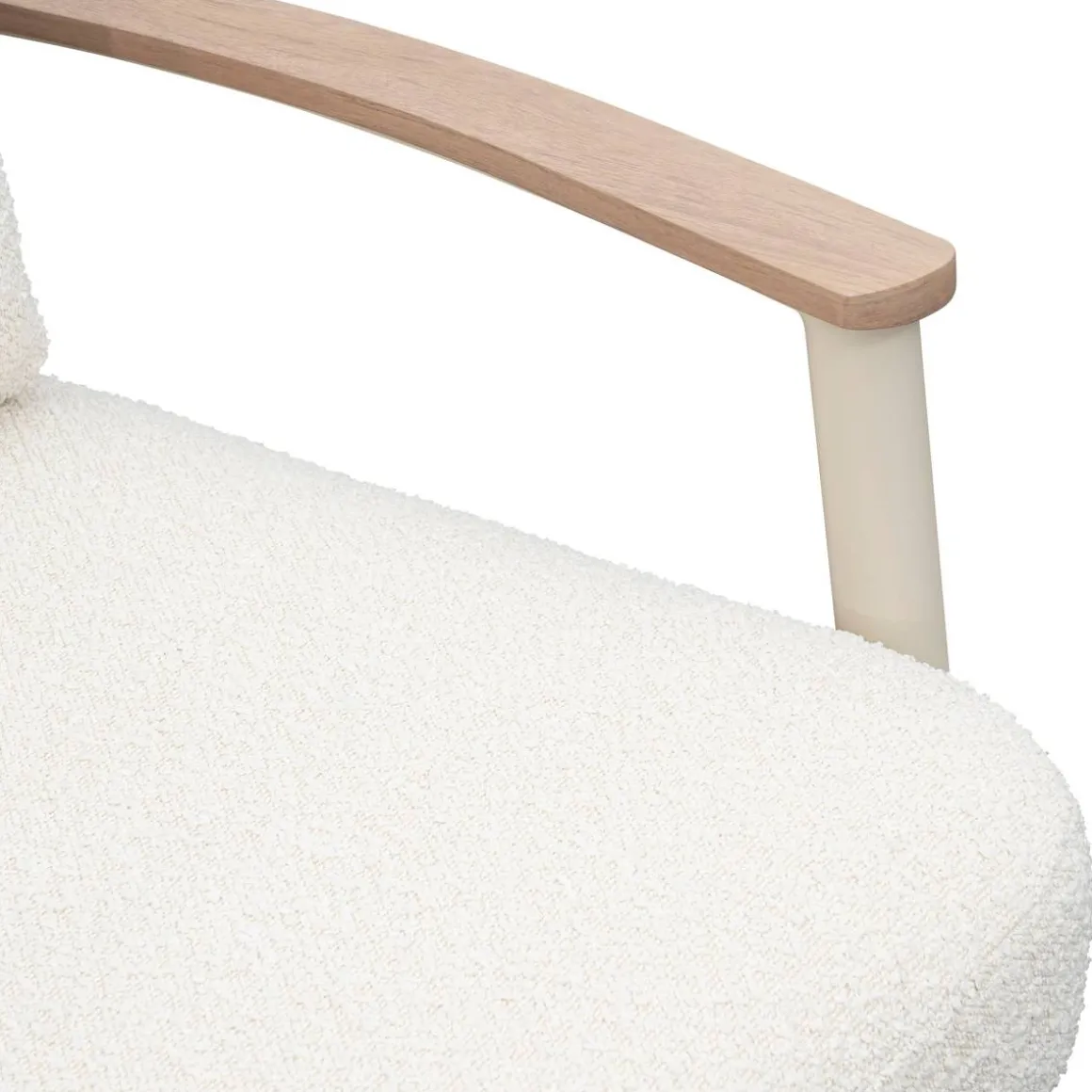 Fauteuil de salon de jardin MYLORE Argile