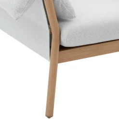 Fauteuil de salon de jardin ODEMILIA Gris