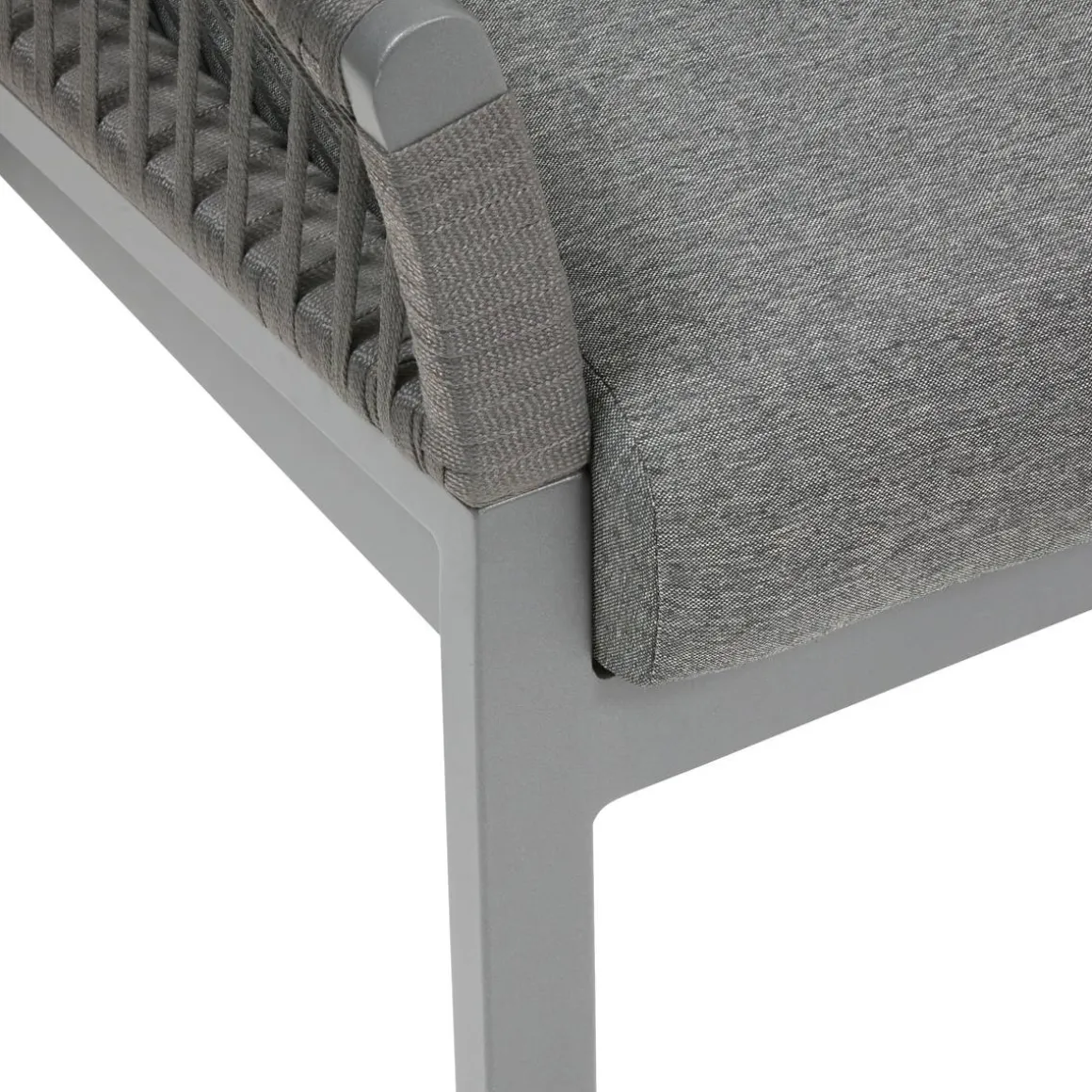 Fauteuil de salon de jardin ORIENGO Anthracite & Graphite