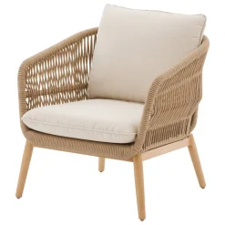 Fauteuil de salon de jardin ORISSA Taupe