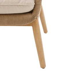 Fauteuil de salon de jardin ORISSA Taupe
