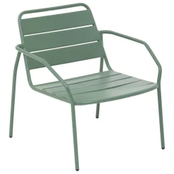 Fauteuil de salon de jardin PHUKET Vert olive