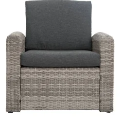 Fauteuil de salon de jardin POLYNÉSIA Havane