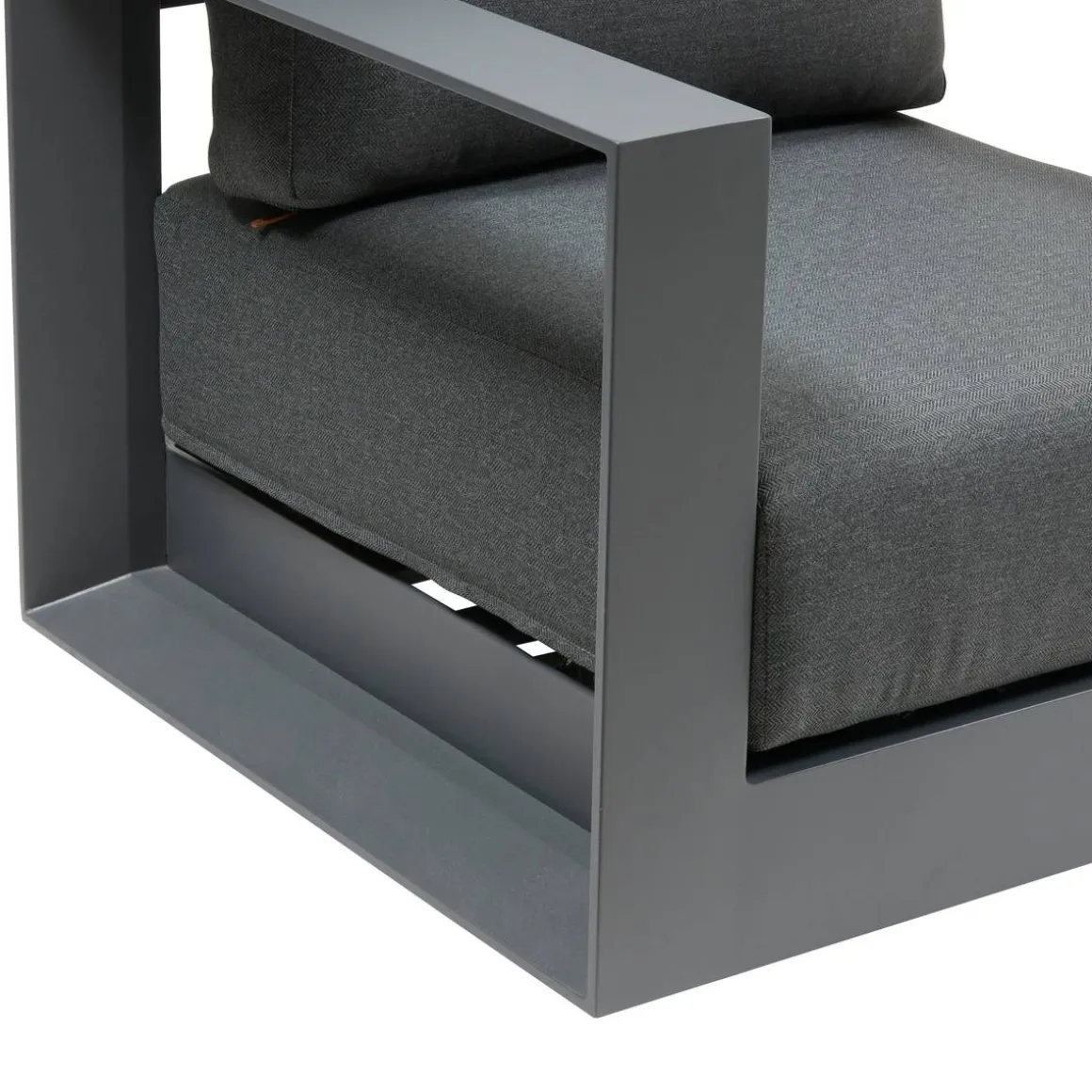 Fauteuil de salon de jardin rotatif ALLURE Gris / Graphite