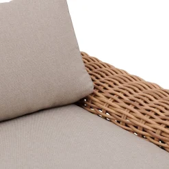 Fauteuil de salon de jardin SAVINIA Tahini
