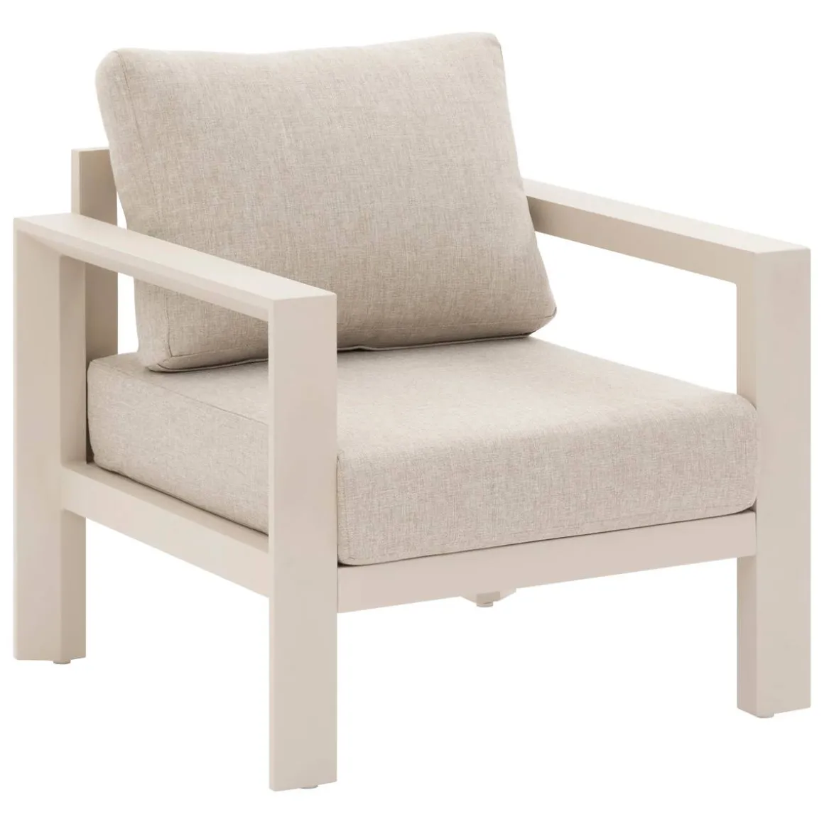 Fauteuil de salon de jardin ÉVASION Argile