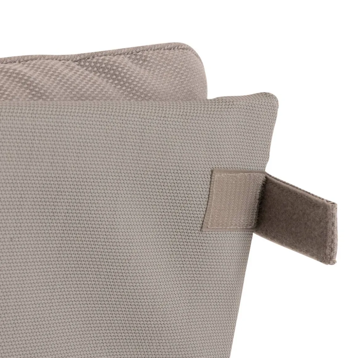 Fauteuil relax de jardin LAMBINIO Blanc & Gris clair