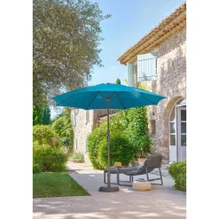 Fauteuil relax de jardin LAMBINIO Graphite & Gris foncé