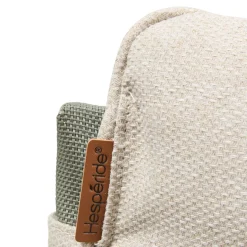 Fauteuil relax de jardin LAMBINIO Beige / Vert laurier