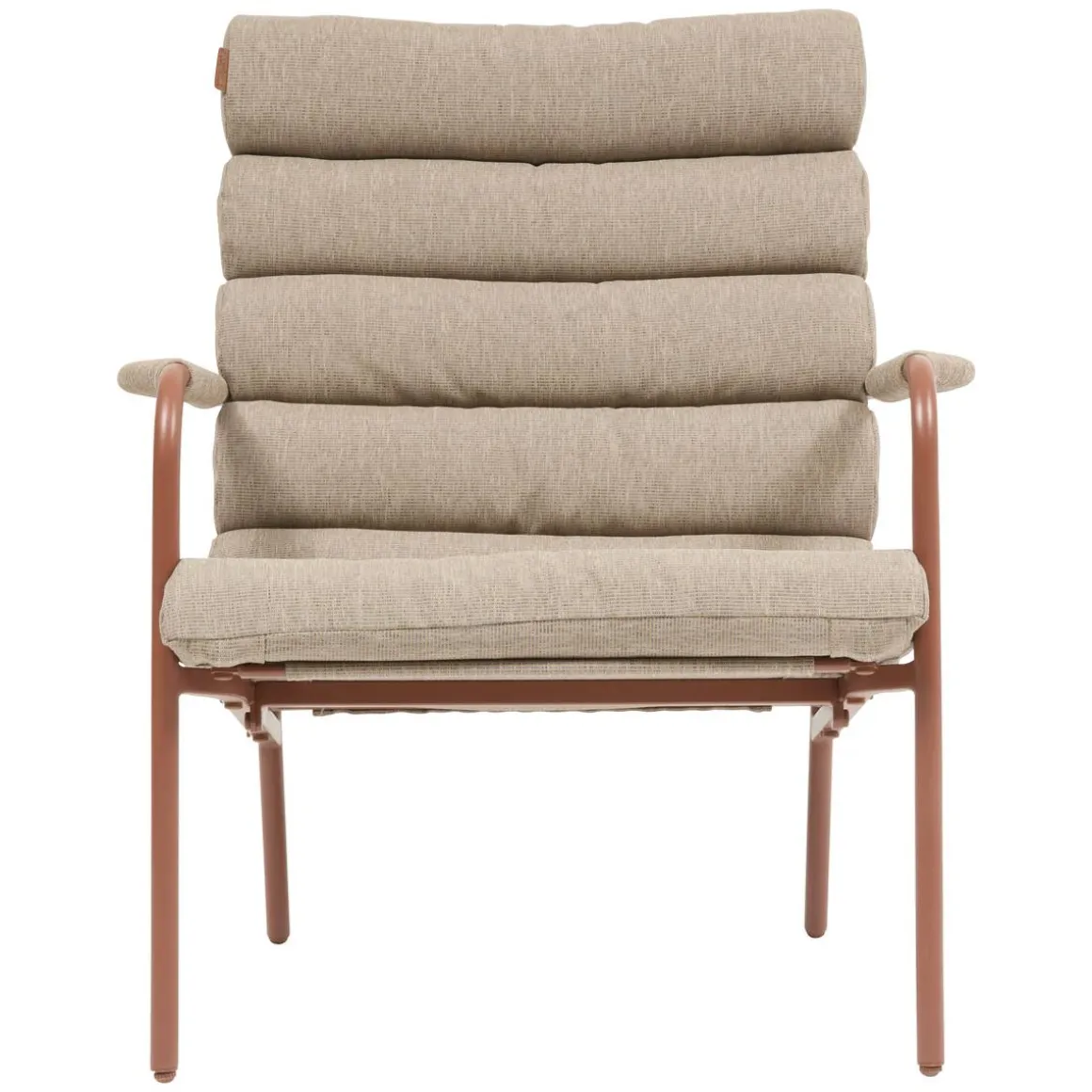 Fauteuil relax de jardin SOLANI Acajou