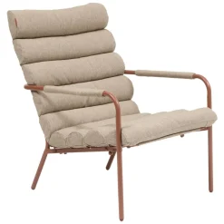Fauteuil relax de jardin SOLANI Acajou