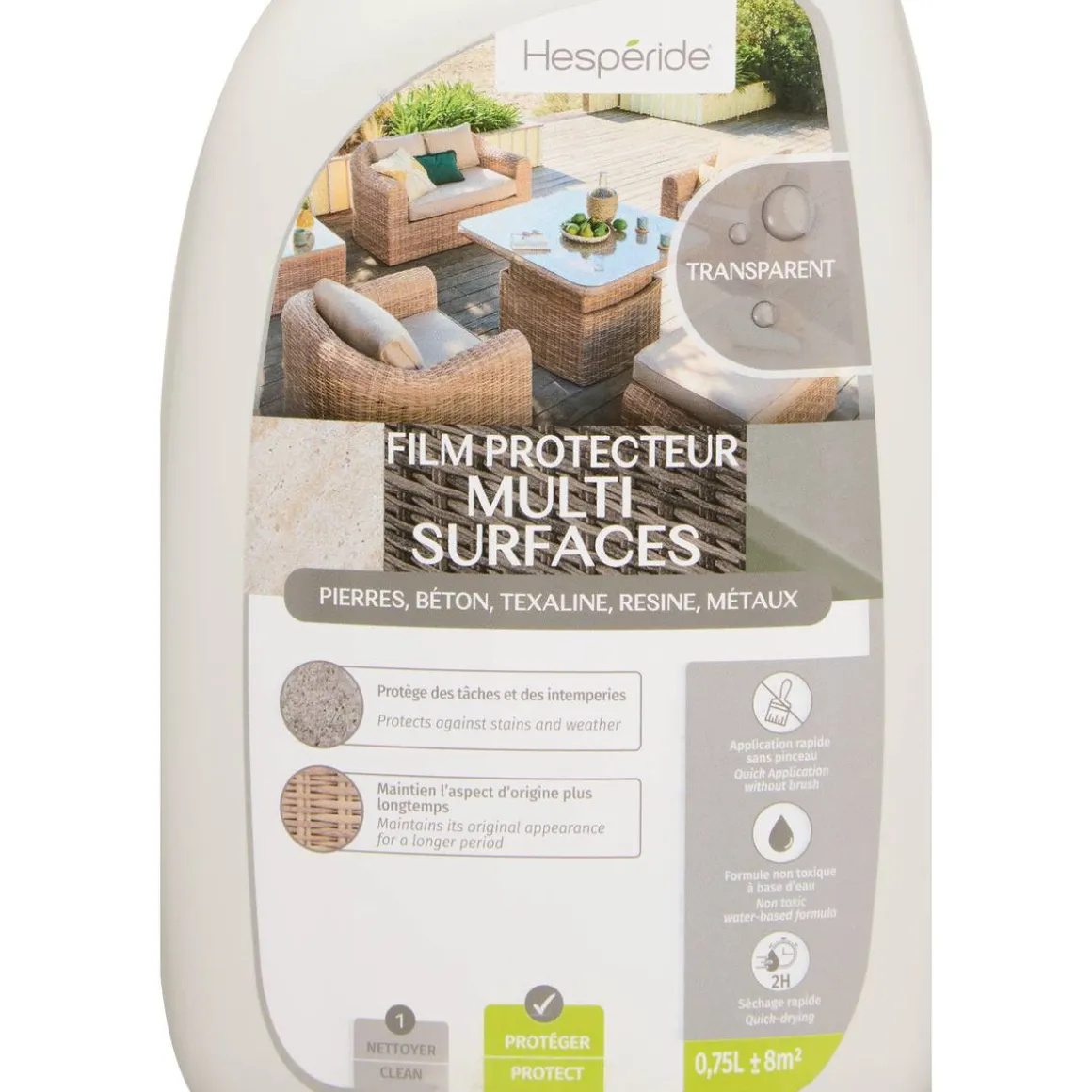 Film protecteur multi-surfaces finition transparente