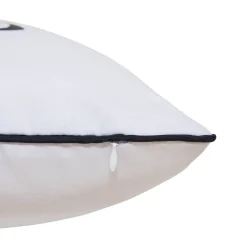 Housse de coussin d'extérieur carré NOLAN Blanc