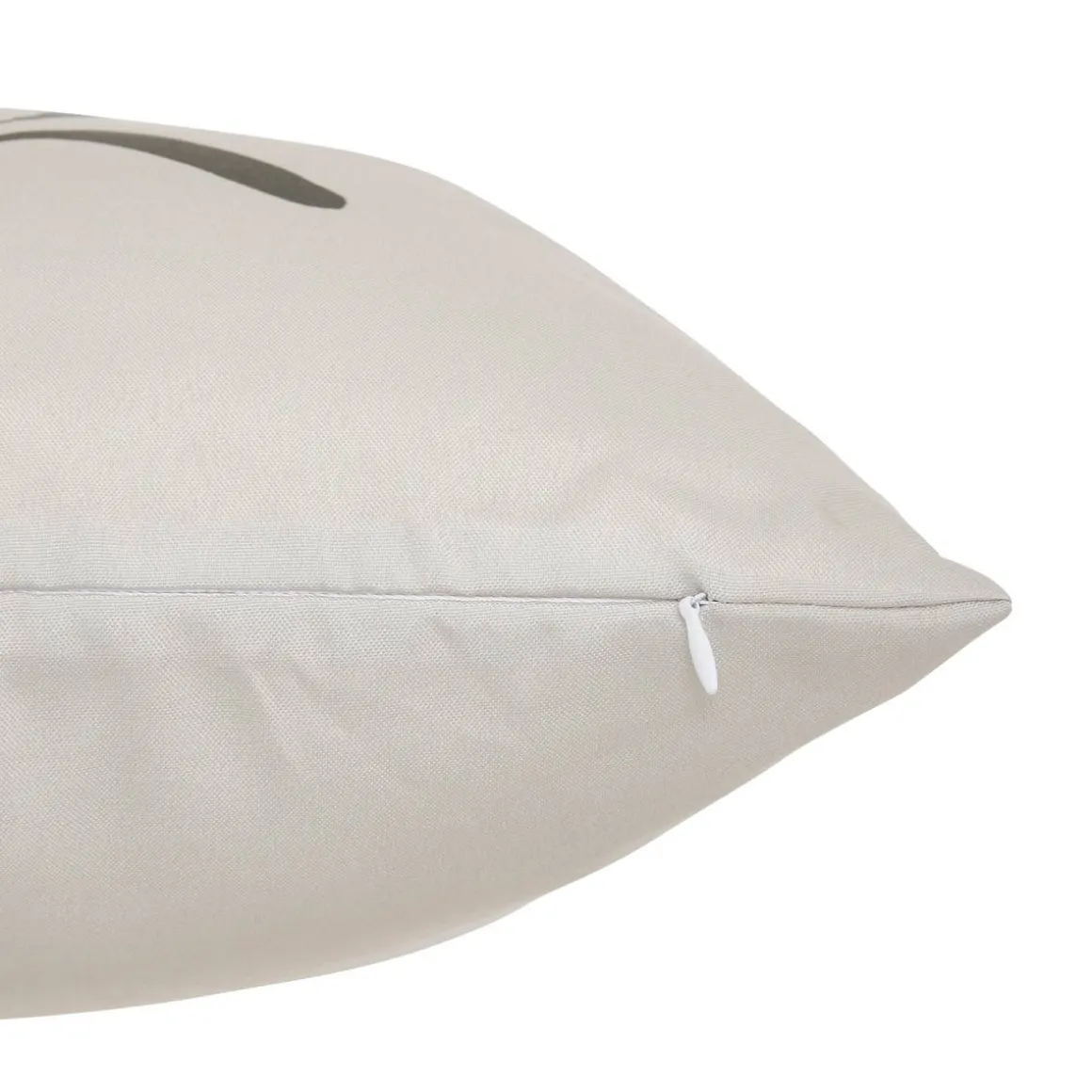 Housse de coussin d'extérieur carré TILEO Beige