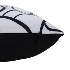 Housse de coussin d'extérieur rectangulaire NOLAN Noir et Blanc