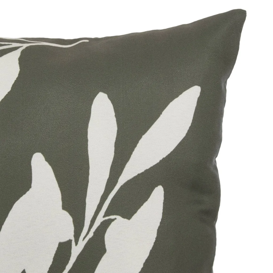 Housse de coussin d'extérieur rectangulaire TILEO Vert foncé