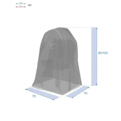 Housse de protection HAMBO pour pile de chaises Gris