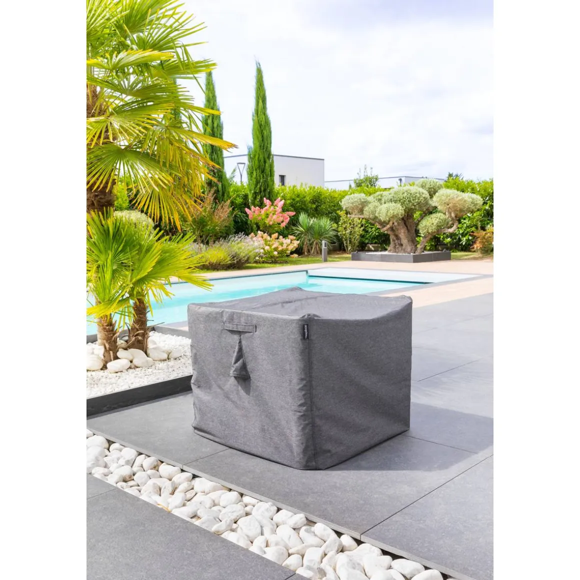 Housse de protection HAMBO pour fauteuil Gris S