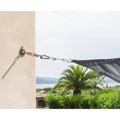 Kit de fixation pour voile d'ombrage