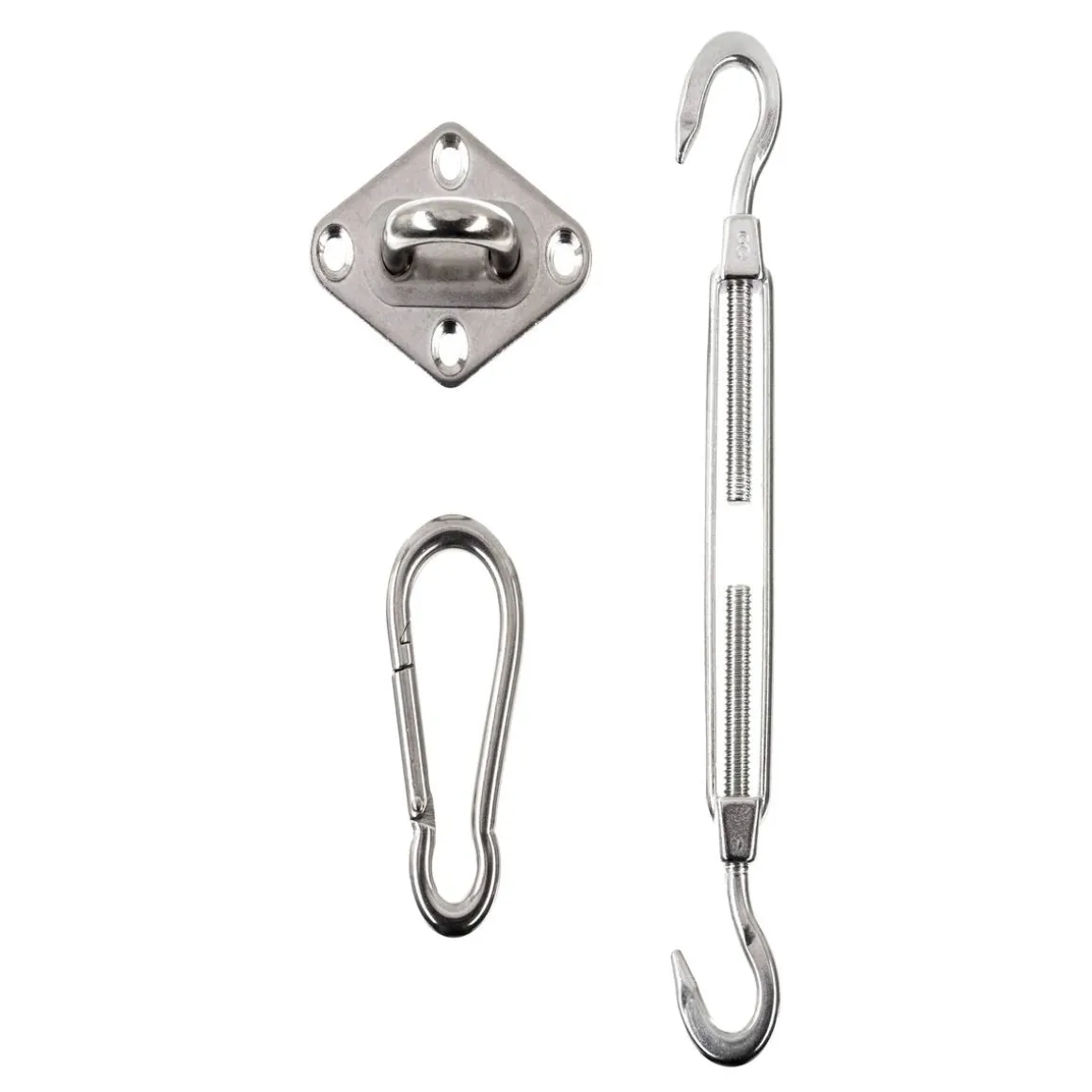 Kit de fixation pour voile d'ombrage
