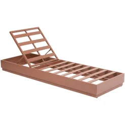 Lit de piscine ALLURE Acajou