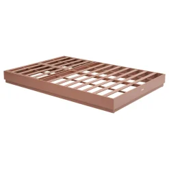 Lit de piscine ALLURE Beige / Acajou