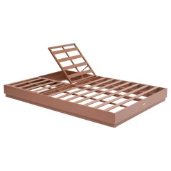 Lit de piscine ALLURE Beige / Acajou