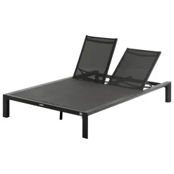 Lit de piscine double ÉVASION Anthracite & Graphite