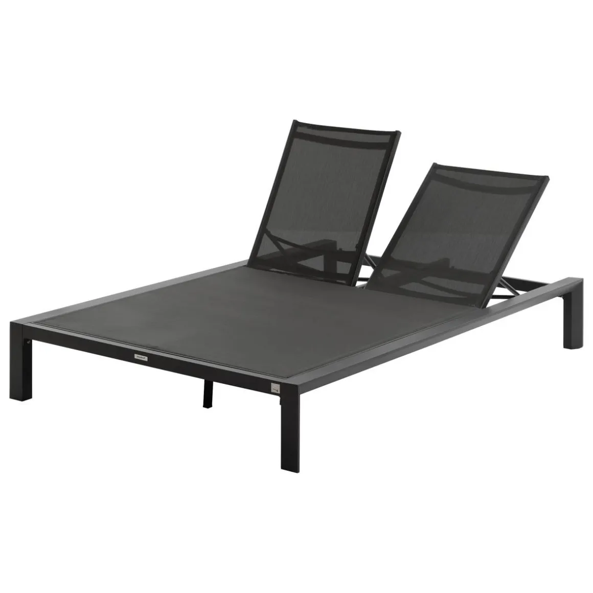 Lit de piscine double ÉVASION Anthracite & Graphite